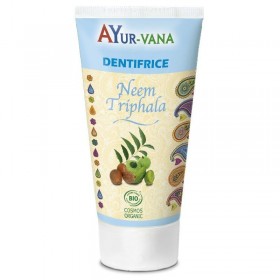 Dentifrice aux Neem et Triphala 75 ml Ayur-Vana COSMOS ORGANIC