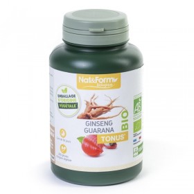 Ginseng et guarana 200 gélules Nat et Form BIO