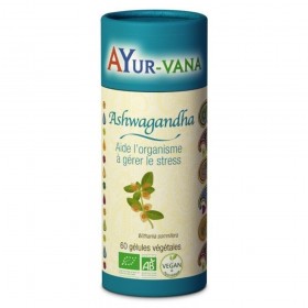 Ashwagandha 60 gélules Ayur-Vana BIO