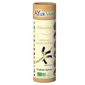 Mucuna 120 gélules Ayur-Vana BIO