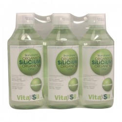 Silicium organique buvable 3 x 500 ml Vitasil