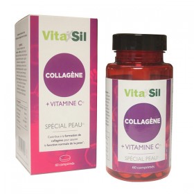 Collagène et vitamine C 60 comprimés Vitasil