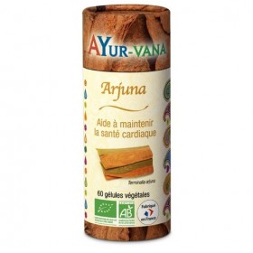 Arjuna 60 géllules Ayur-Vana BIO