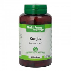 Konjac 200 gélules Nat et Form