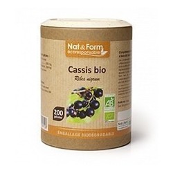 Cassis gamme écoresponsable 90 gélules Nat et Form