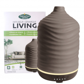 Diffuseur ultrasons living taupe NatureSun aroms