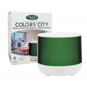 Diffuseur ultrasons color city blanc NatureSun aroms