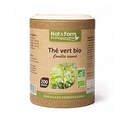 Thé vert gamme écoresponsable 200 gélules Nat et Form