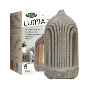 Diffuseur ultrasons lumia bois gris NatureSun aroms