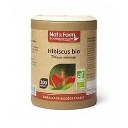 Hibiscus gamme écoresponsable 200 gélules Nate et Form