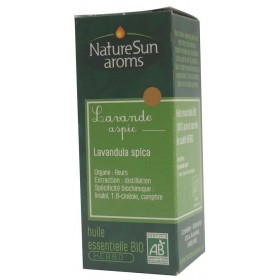Huile essentielle lavande aspic 10 ml NatureSun aroms BIO et VEGAN