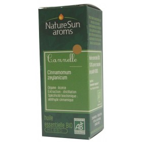 Huile essentielle cannelle 10 ml NatureSun aroms BIO et VEGAN