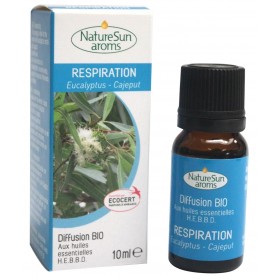 Huile essentielle respiration 10 ml NatureSun aroms ECOCERT