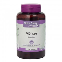 Mélisse 200 gélules Nat et Form