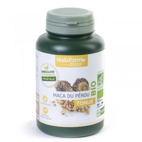 Maca du Pérou 200 gélules végétales Nat et Form BIO