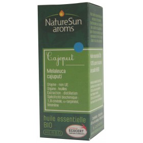 Huile essentielle cajeput 10ml NatureSun aroms ECOCERT et VEGAN