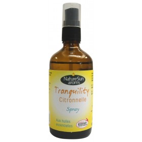 Spray maison citronnelle tranquility 100 ml NaturSun arôme