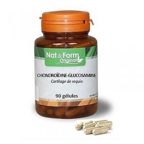 Chondroïtine et glucosamine 90 gélules Nat et Form