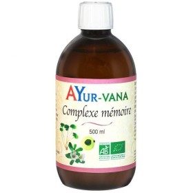 Complexe Mémoire Flacon de 500 ml Ayur-Vana BIO