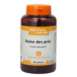 Reine des prés 200 gélules en gélatine Nat et Form