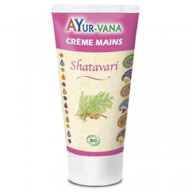 Crème Mains au Shatavari 75 ml Ayur-Vana BIO