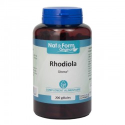 Rhodiola rosea 200 gélules gélatine Nat et Form
