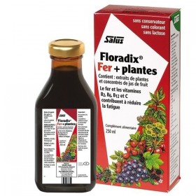 Floradix fer plus plantes salus 250ml