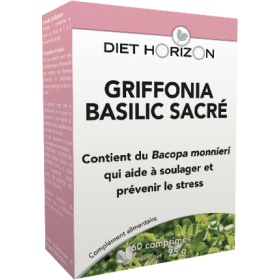 Griffonia basilic sacré 60 comprimés Diet Horizon
