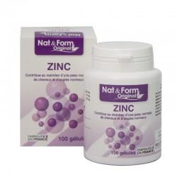 Zinc 100 gélules Nat et Form