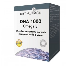 DHA 1000 oméga 3 60 capsules Diet Horizon
