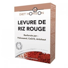 Levure de riz rouge 60 comprimés Diet Horizon