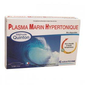 Plasma marin hypertonique 20 ampoules Biotechnie