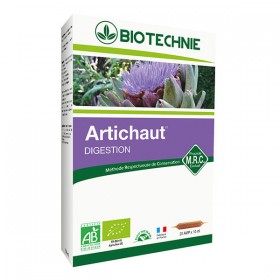 Artichaut Radis noir bio 20 ampoules Biotechnie