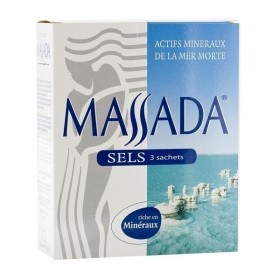 Sels bain 3 sachets 600gr massada