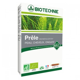 Prêle bio 20 ampoules Biotechnie