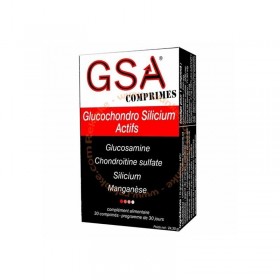 GeSil silicium gluco-chondro 30 comprimés Aquasilice