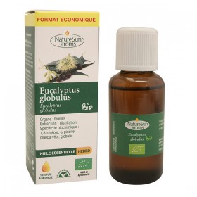 Huile essentielle eucalyptus globulus 30ml NatureSun aroms BIO et VEGAN