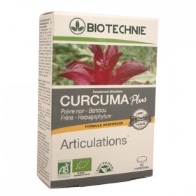 Curcuma plus articulations 60 gelules biotechnie