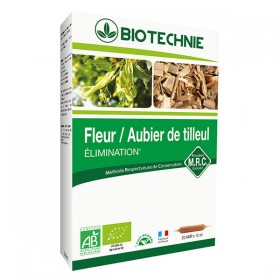Aubier du tilleul bio 20 ampoules Biotechnie