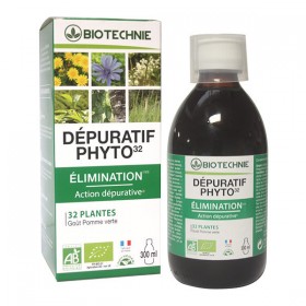Dépuratif phyto 32 bio Biotechnie 300ml