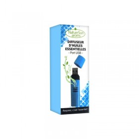 Diffuseur d'huiles essentielles port USB bleu NatureSun Aroms
