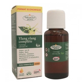 Huile essentielle Ylang Ylang complète 30 ml NaturSun arôme BIO