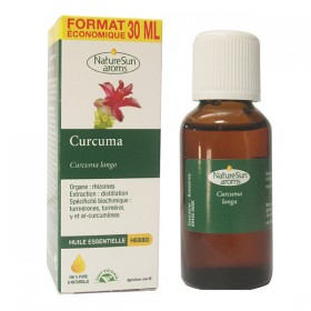 Huile essentielle de curcuma longa 30 ml NaturSun arôme