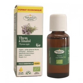 Huile essentielle NatureSun aroms Thym linalol 30 ml BIO et VEGAN