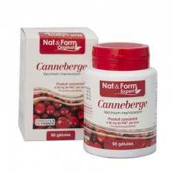 Canneberge 90 gélules Nat et Form