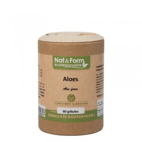 Aloé 60 gélules gamme écoresponsable Nat et Form