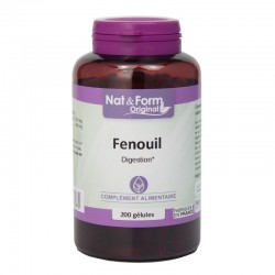 Fenouil 200 gélules Nat et Form