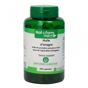 Huile d'onagre 360 capsules Nat et Form