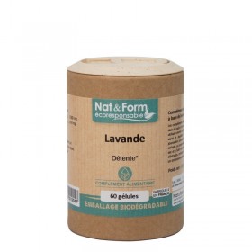 Lavande 60 gélules gamme écoresponsable Nat et Form