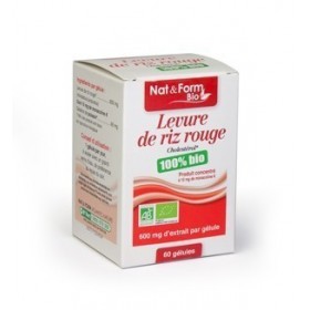 Levure de riz rouge 60 gélules Nat et Form BIO